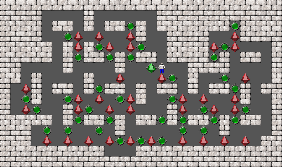 Sokoban Bugs550 collection level 72